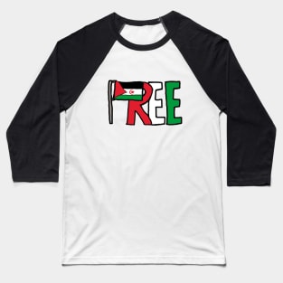 Free Western Sahara Baseball T-Shirt